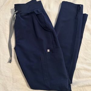 FIGS Navy High Waisted Yola Pant S/Tall